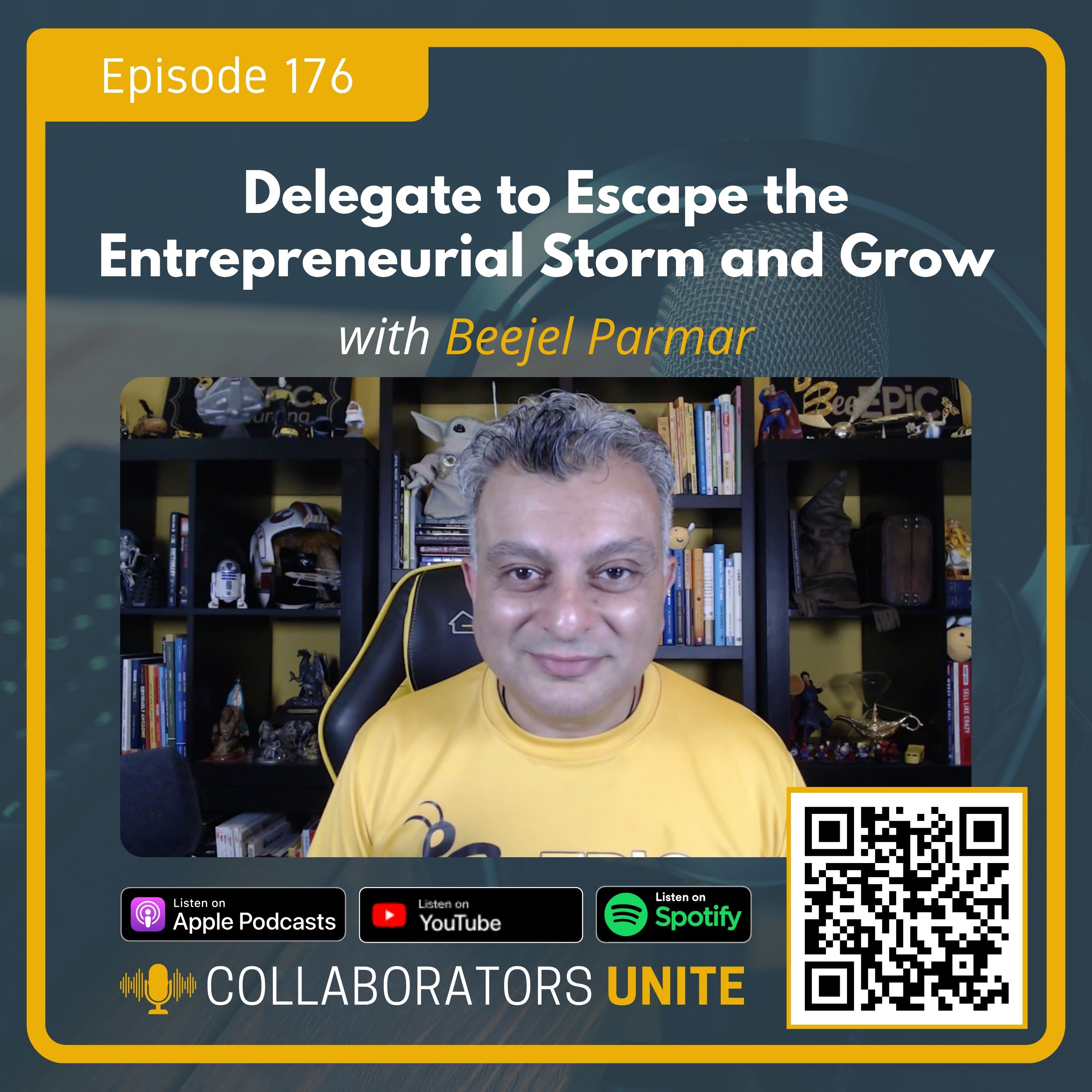 Drowning in Busy Work? How to Delegate & Reclaim Your Time with Beejel Parmar